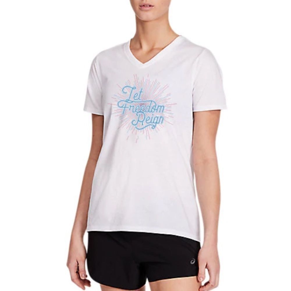 ASICS- LET FREEDOM REIGN TEE